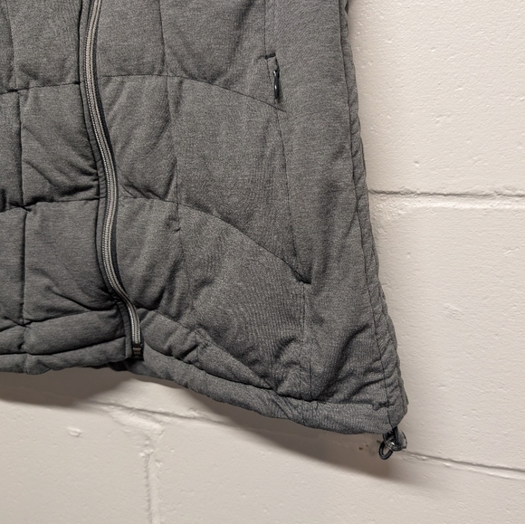 ATHLETA (XS) Gray Full Zip Quilted Insulated Vest - Picture 2 of 8